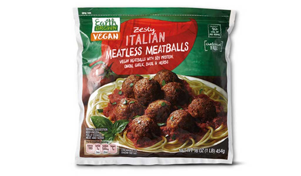 Earth Grown Vegan Zesty Meatballs